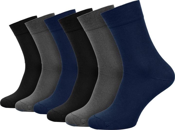 Schwarz, Grau, Blau
