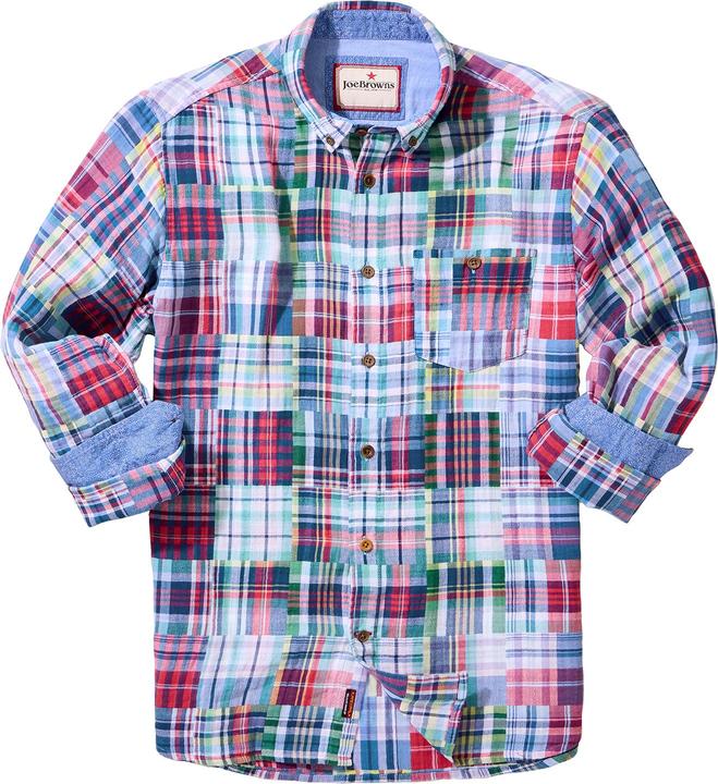 Actual product image Joe Browns Casual Mixed Check Long Sleeve Shirt (S)