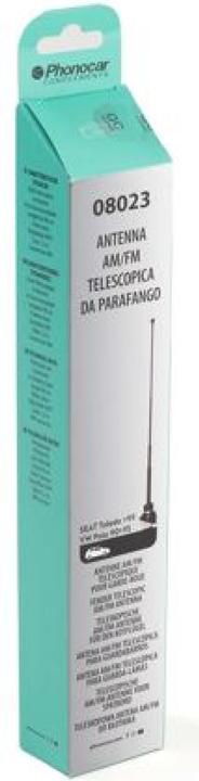Immagine prodotto Phonocar Antenna telescopica nera