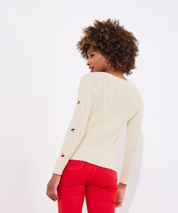 Image du produit Joe Browns Cherry Cable Knit Cardigan (36)