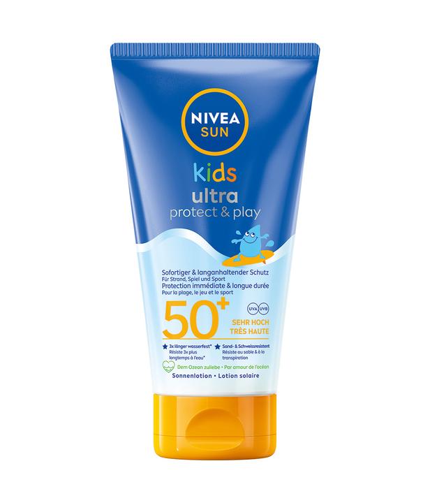 Produktbild NIVEA Sun Kids Protect & Play Sonnenlotion (Sonnenlotion, SPF 50+, 150 ml, 181.80 g)