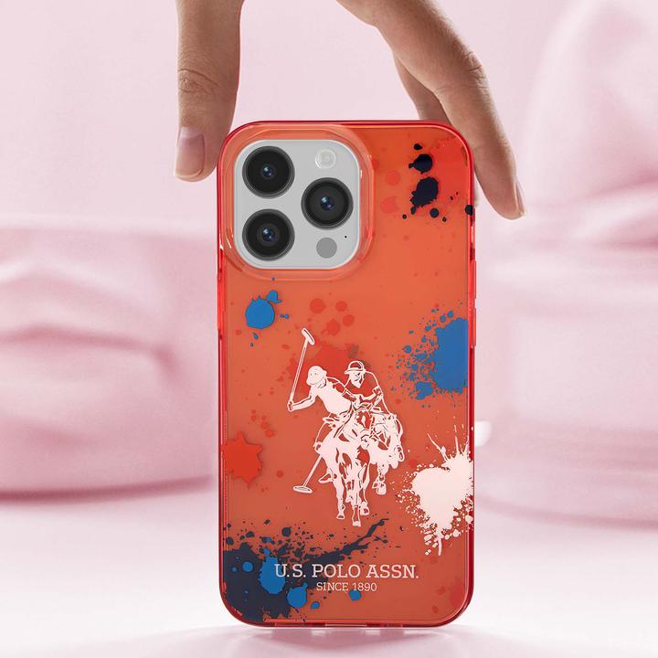 Immagine prodotto U.S. Polo H3459 Custodia per cavalli Splatter (Apple iPhone 14 Pro Max)