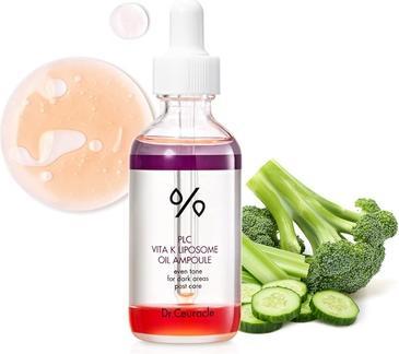 Actual product image Leegeehaam PLC Vitamin K Liposome Oil Ampoule Special Care for Toning, Glowing, Hydration, Brightening Skin-Fri (50 ml)