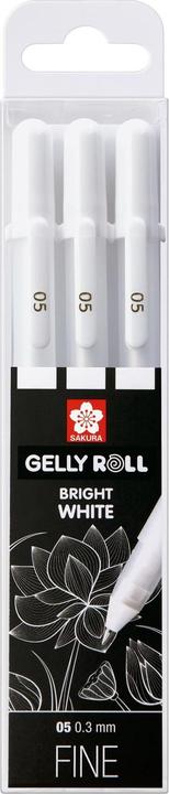 Actual product image Sakura Gelly Roll POXPGBWH3A (White, 3 x)