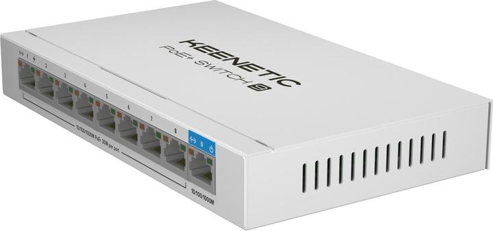 Produktbild Keenetic POE+ Switch 9 KN-4710-01-EU PoE+ Switch 8 Port + 1 Uplink (9 Ports)