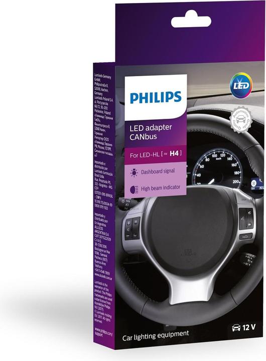 Image du produit Philips Résistance de charge CanBus 18960C2 Type (éclairage automobile) H4 (H4)