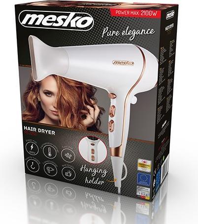 Image du produit Mesko Séchoir pour cheveux Adler MS 2250 (2100W, blanc)
