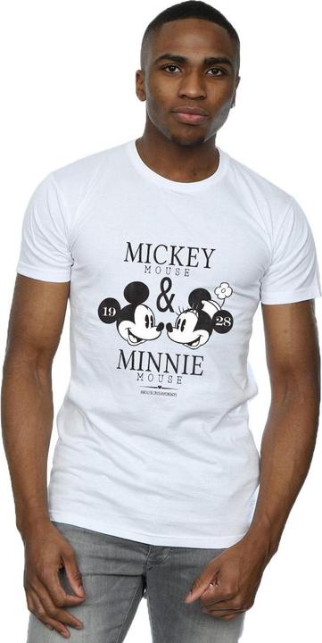 Actual product image Disney Mens Mickey And Minnie Mouse Mousecrush Mondays T-Shirt (XL)