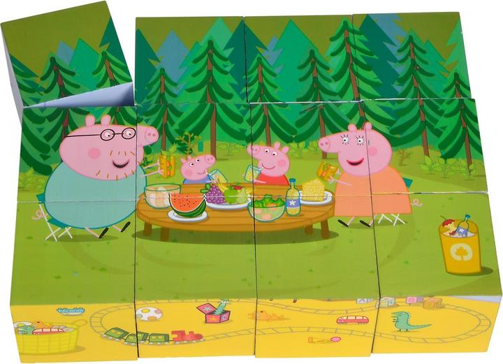 Produktbild Simba Peppa Pig, Bilderwürfel (12 Teile)