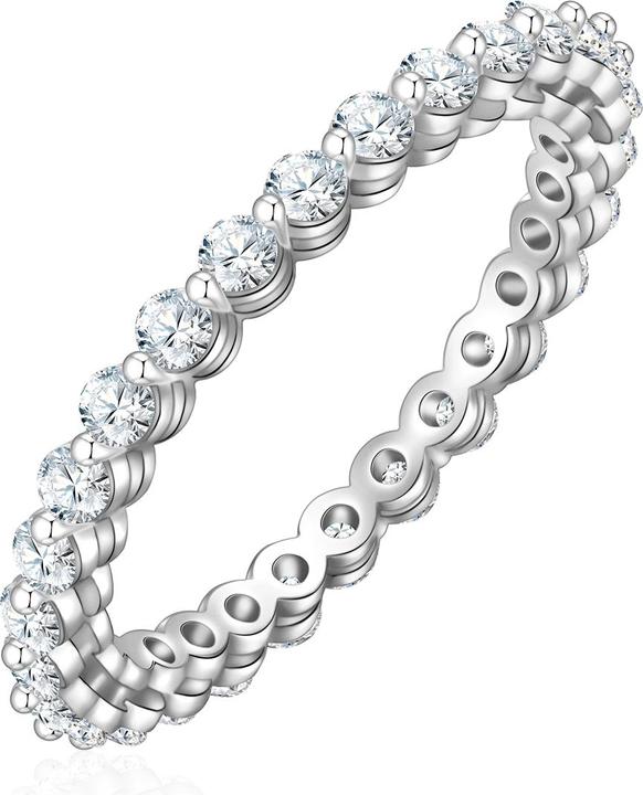 Actual product image Glanzstücke München Ladies ring sterling silver - 36512 (58, 925 Silver)