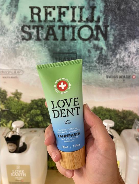 Actual product image ReUseMe LOVE DENT Toothpaste without Fluoride with Echinacea & Xylitol (100 ml)