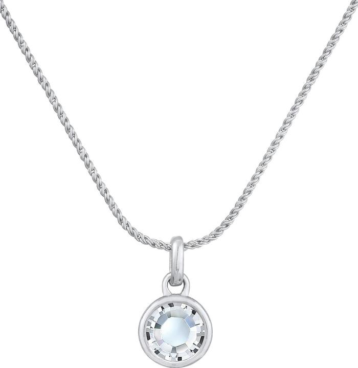 Produktbild Elli Kristall Kette (925er Sterling Silber, Glaskristall, 45 cm)