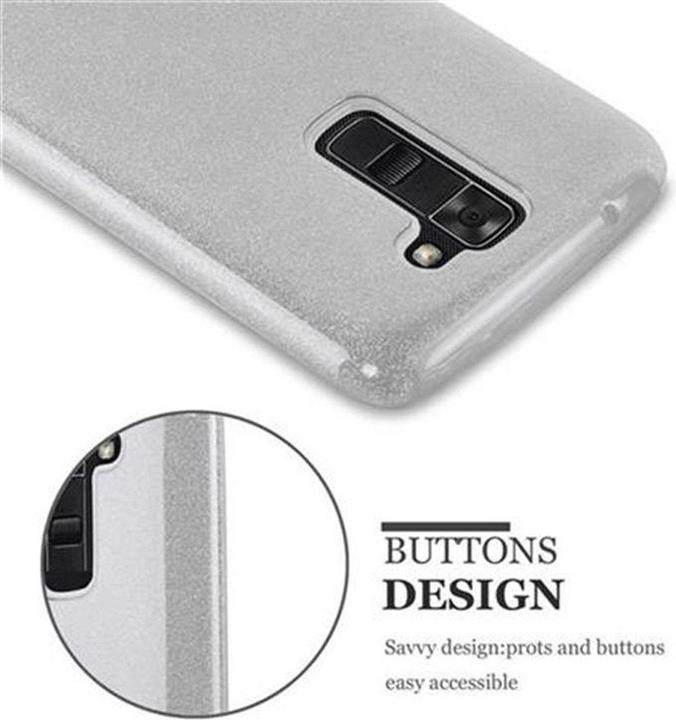 Immagine prodotto Cadorabo Copertura in TPU glitter (3 pezzi) (Samsung Galaxy J7 2016)