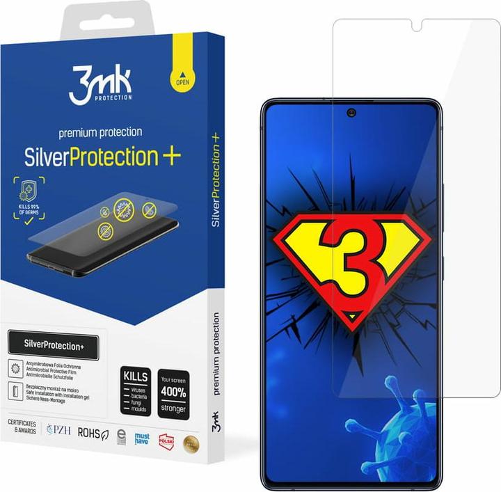 Actual product image 3MK Samsung Galaxy S10 Lite - SilverProtection+ (1 Piece, Samsung Galaxy S10 Lite)