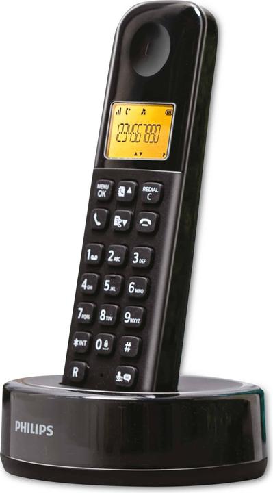 Produktbild Philips Schnurloses Telefon DECT Telefon schwarz