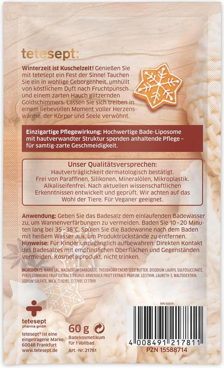 Actual product image Tetesept Winter Feel Good Moments Care Set (Bath pearls)
