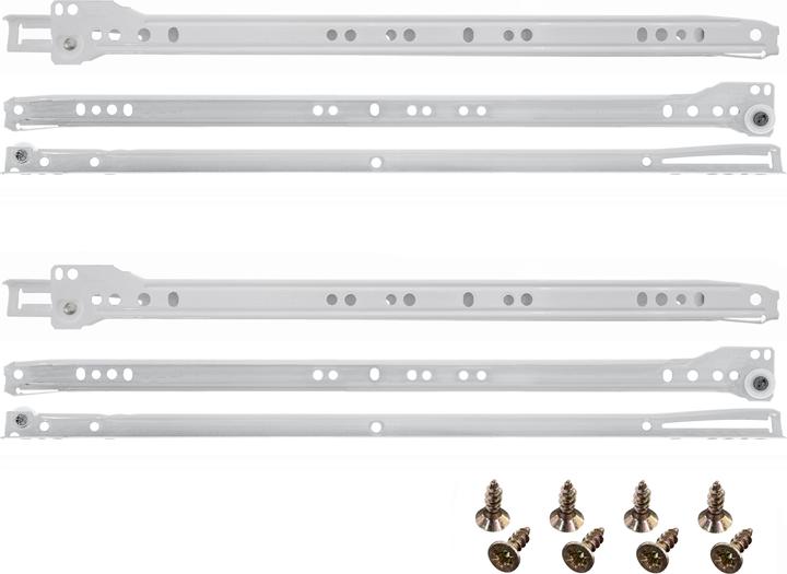 Image du produit Helpmate Rollschubführung 400 mm, Teilauszug, 2 Paar