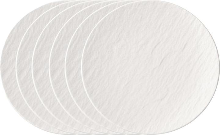 Brotteller 6 Stk Manufacture Rock blanc (6 x, 15.50 cm)