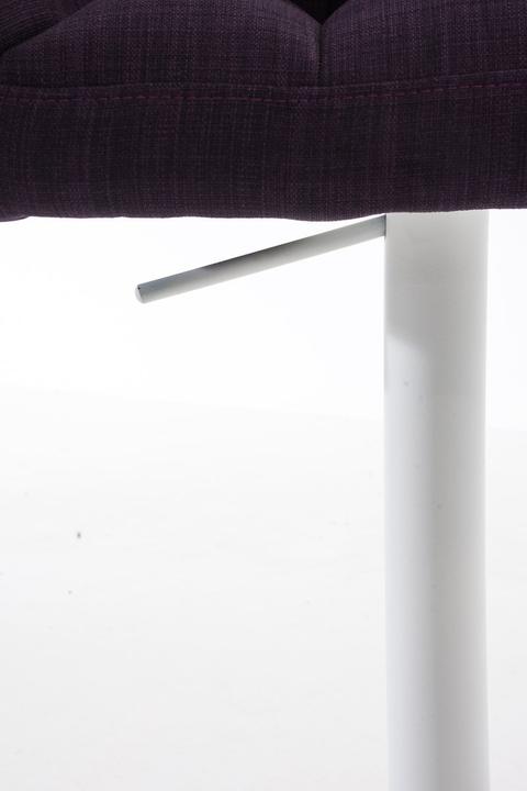 Image du produit CLP tabouret de bar Damaso W tissu, violet