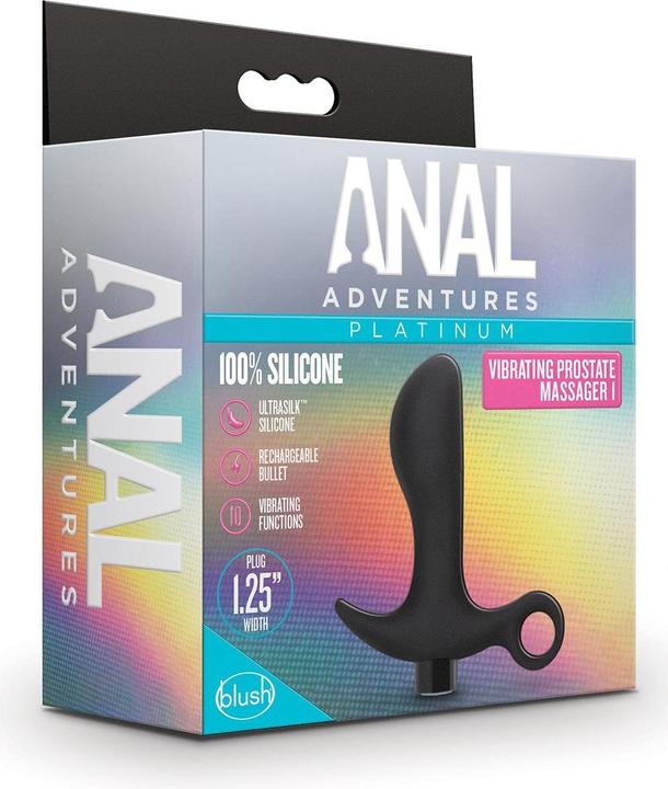 Actual product image Blush Anal AdventuresÂ Platinum Vibrating Prostate Massager 01
