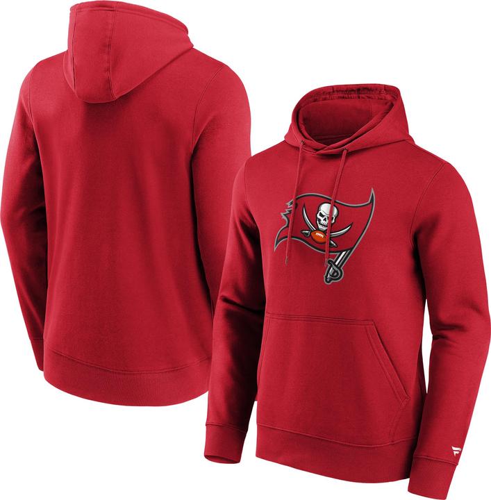 Actual product image Fanatics Tampa Bay Buccaneers Mid Essentials Crest Hoodie Men (XXL)