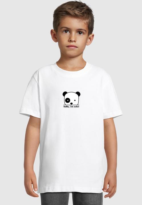 Image du produit Merchcode Kids Hello I'm Cute - Basic Tee - 184793 (134)