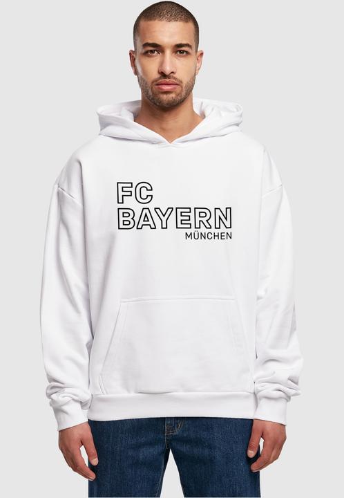 Actual product image FC Bayern München Logo Vertical Ultra Heavy Hoody - 115263 (L)