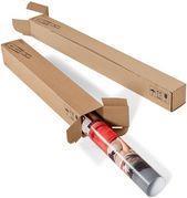 Image du produit Colompac Tube télescopique pour courrier Multi-Cargo, brun, DIN A20 en carton ondulé, à montage rapide (19 x 12 x 120 cm, 1 x)