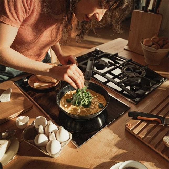 Actual product image Fiskars Functional Form frying pan 20 cm (20 cm, Frying pan, Stainless steel)