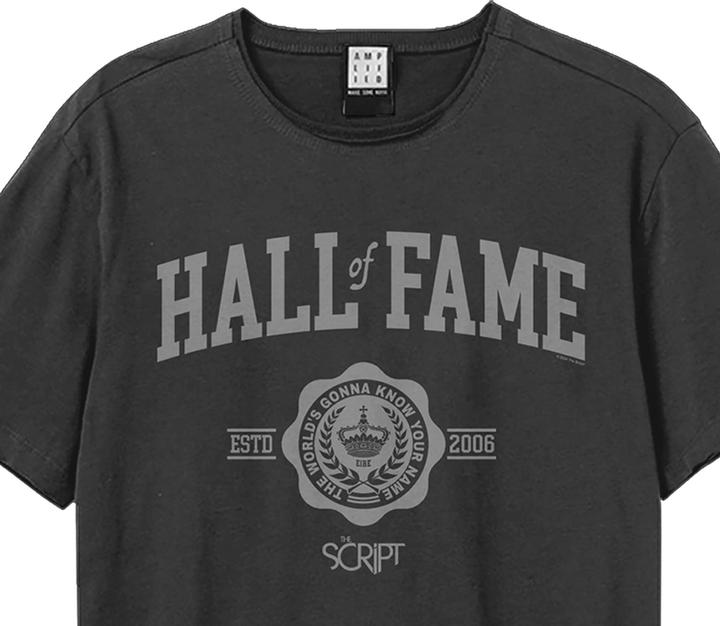 Actual product image Amplified Unisex Adult Hall Of Fame The Script T-Shirt (3XL)
