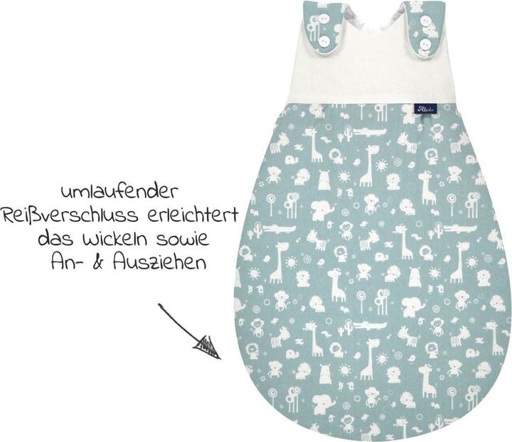 Image du produit Alvi Sacs de couchage Baby-Mäxchen Sac extérieur - Animals -