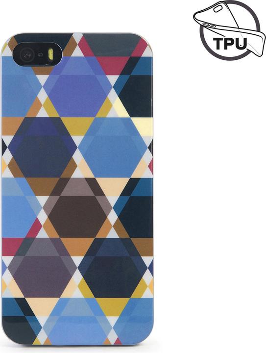 Produktbild Tucano TPU Case für iPhone 5/5S/SE Hexa Blau (Apple iPhone 5s, Apple iPhone 5, Apple iPhone SE)