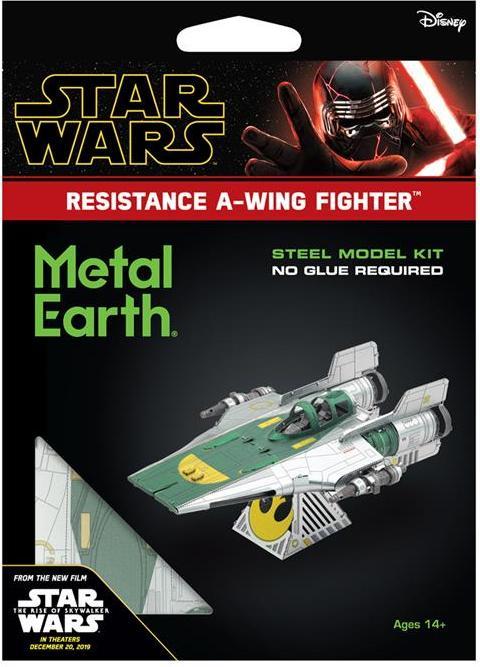 Produktbild Metal Earth Star Wars Resistance A-Wing Fighter