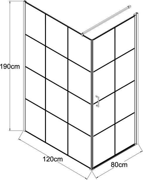 Immagine prodotto Shower Design Caparica (80 cm, 120 cm, 190 cm)