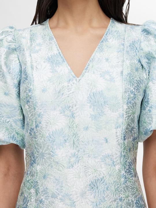 Actual product image Selected Femme Floral Jacquard Mini Dress (36)