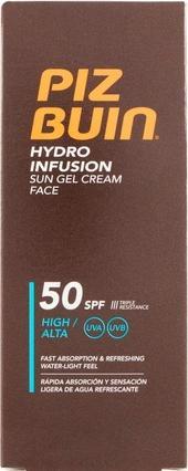 Image du produit Piz Buin Infusion d'eau (Crème solaire, SPF 50, 50 ml, 150 g)