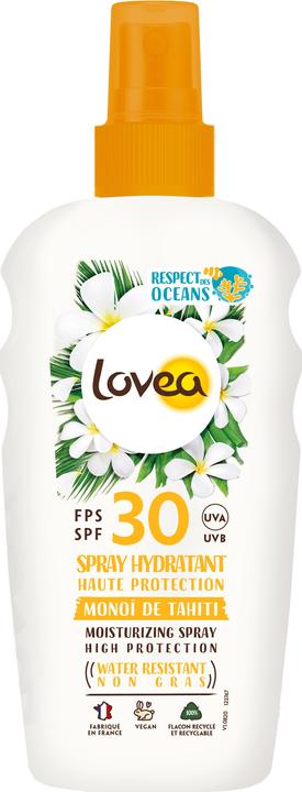 Image du produit Lovea spray hydratant SPF30 haute protection monoï de tahiti spray (Spray solaire, SPF 30, 150 ml, 184 g)