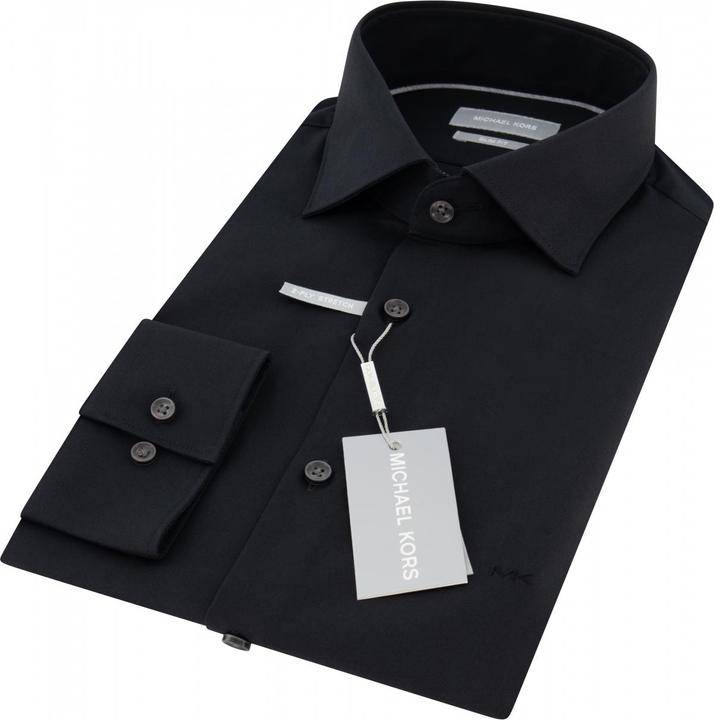Actual product image Michael Kors slim stretch poplin shirt (41)