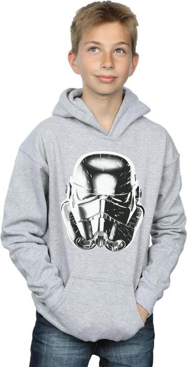 Produktbild Star Wars Stormtrooper Warp Speed Helmet Kapuzenpullover Jungen (152, 158)