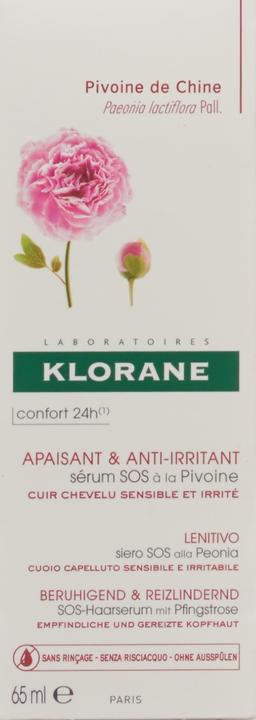 Immagine prodotto Klorane Pfinstrose SOS siero per capelli (65 ml)