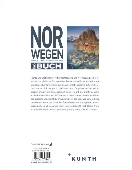 Produktbild Norwegen. Das Buch (Deutsch, Maria Guntermann, Dörte Sasse, Andrea Lammert, Melanie Goldmann, 2024)