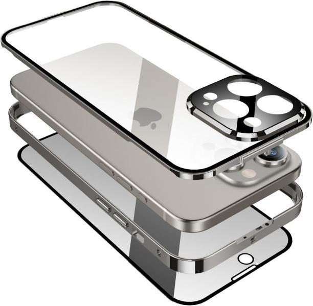 Produktbild MU Classic 360 Grad Hülle Privacy Locking Edition (Apple iPhone 15 Pro)