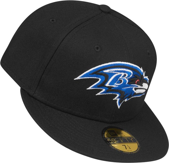 Produktbild New Era 59Fifty Fitted Cap - NFL Baltimore Ravens - 7 1/4 (7 1/4)