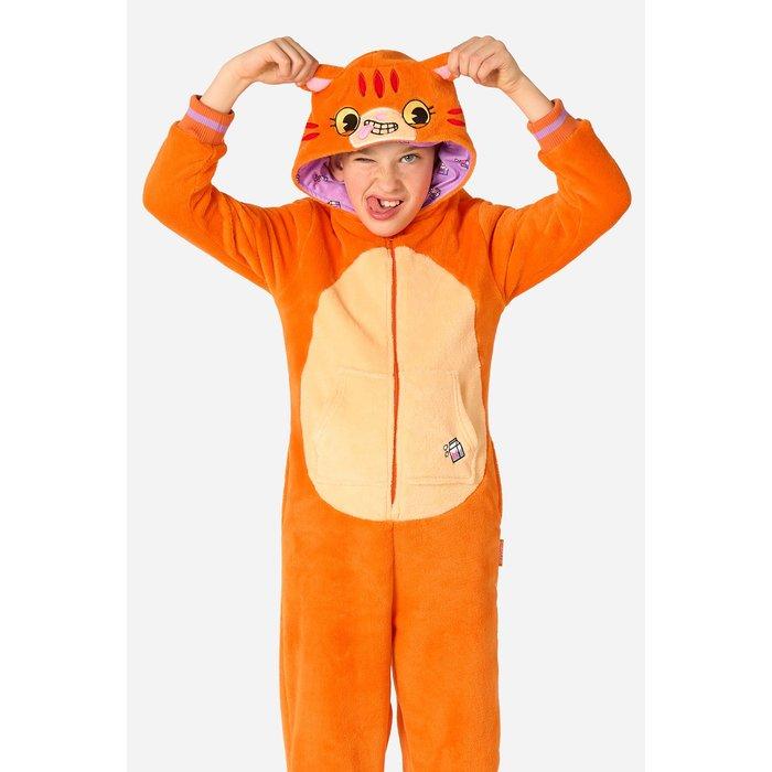 Actual product image OppoSuits Rote Katze Onesie für Kinder (110, 116, 122, 128)