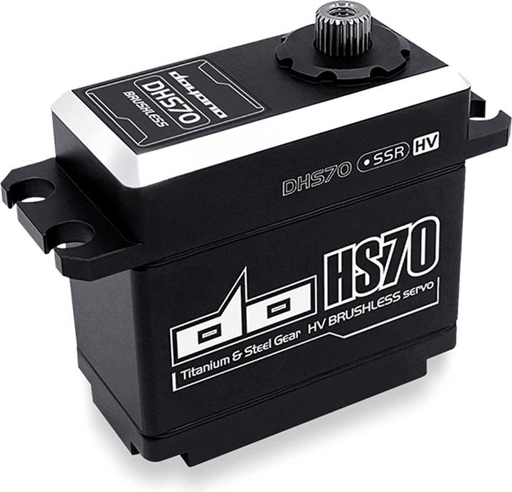 Doyono servo brushless hv cnc alloggiamento in alluminio 70.0kg/0.125sec @8.4v