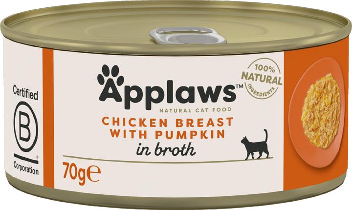 Image du produit Applaws Poitrine de poulet et potiron en boîte (Adulte, 1 pcs, 156 g)