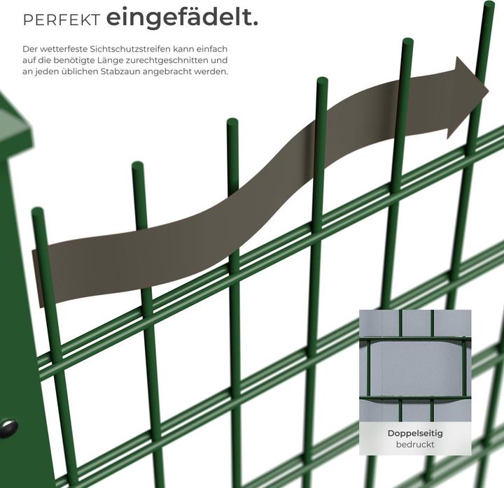 Produktbild tectake PVC Sichtschutzfolie (7000 cm)