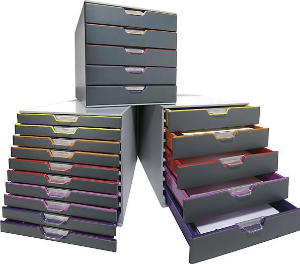 Actual product image Durable Drawer box Varicolor 10 (A4)