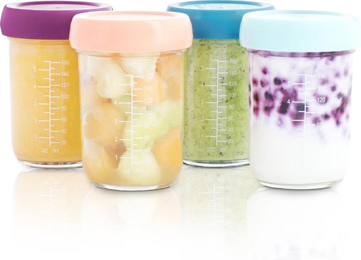 Actual product image Babymoov Glass Babybols Set of 4