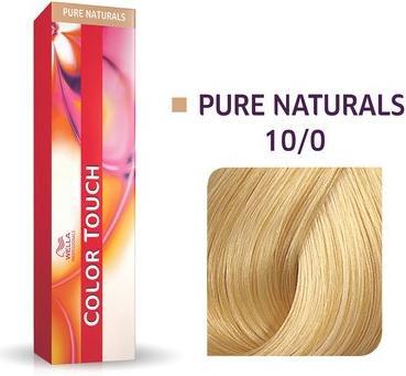 Actual product image Wella Color Touch Pure Naturals (10/0 light-blond)